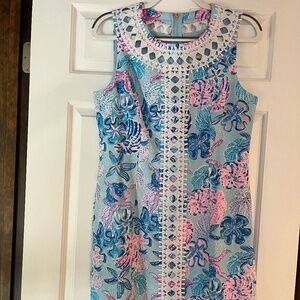 Lilly Pulitzer Mila Shift Dress - NWT - Multi Bahamas Beachcomber - Size 8